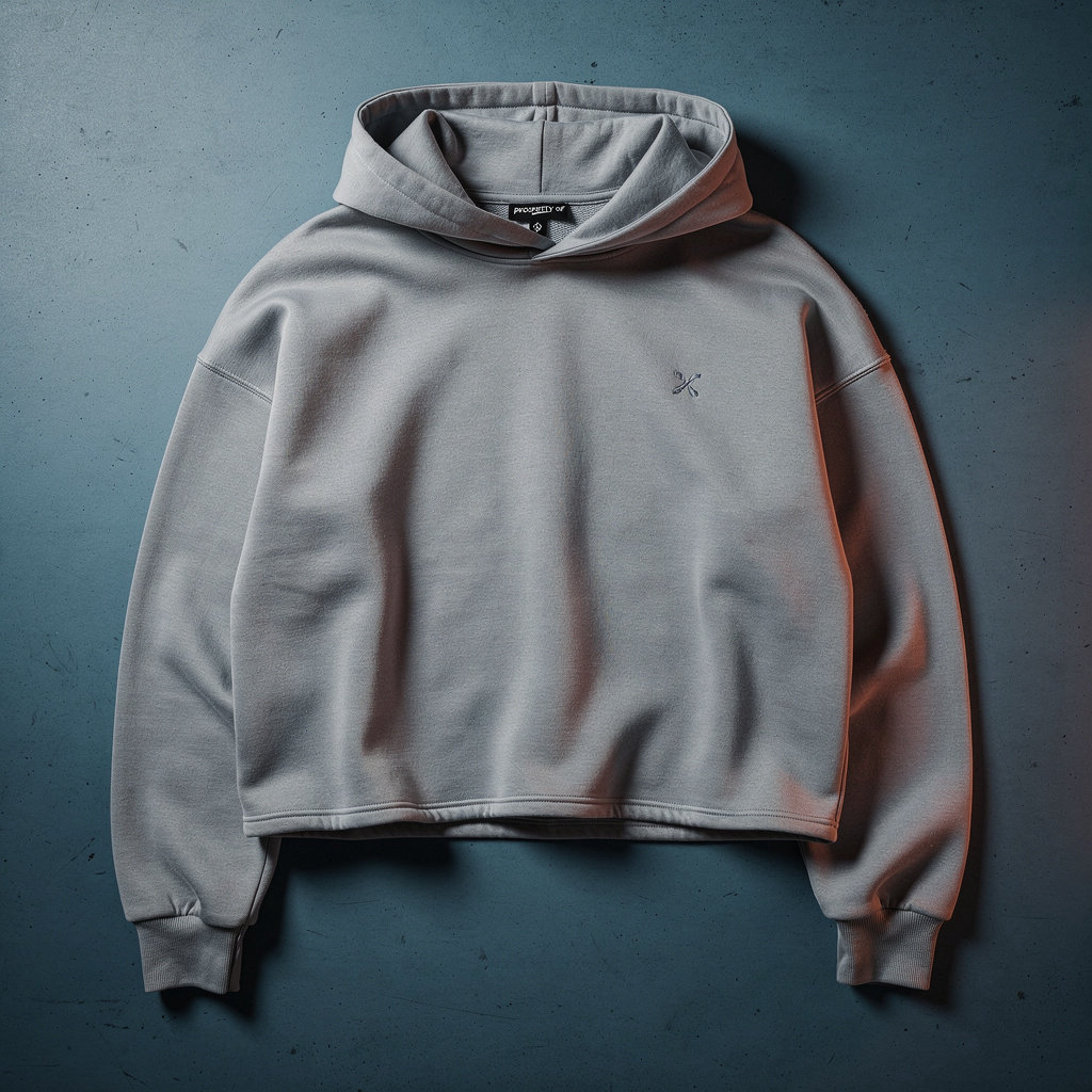 Cropped Heavyweight Hoodie