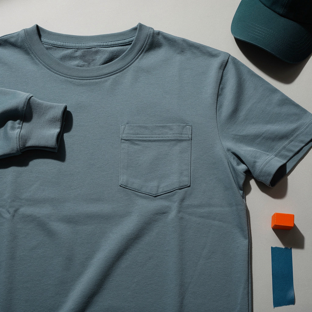 Custom Embroidered Crew Tee